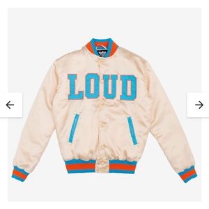 NWOT Rolling Loud 2023 Festival Men’s Satin Bomber Jacket